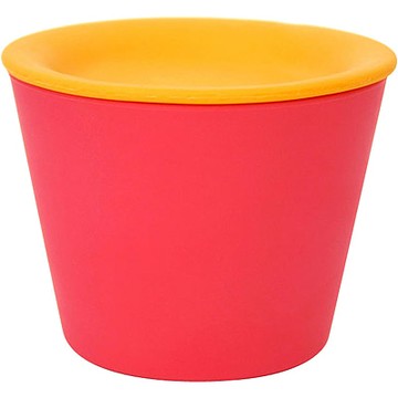 《Sceltevie》抗菌淺蓋萬用杯-桃-- 水杯 牙刷杯 洗潄杯