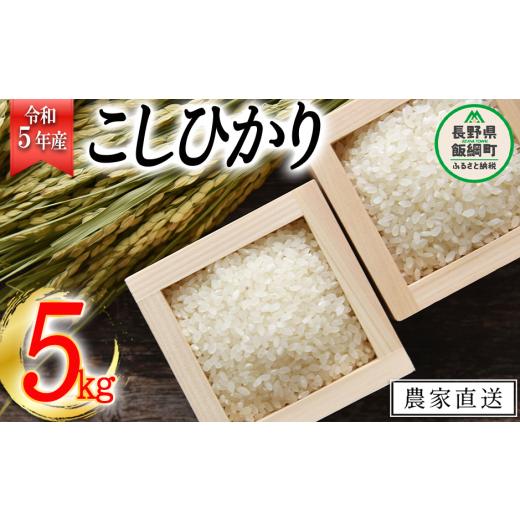 ふるさと納税 長野県 飯綱町 米 こしひかり 5kg 令和5年産 沖縄県への配送不可 2023年11月上旬頃から順次発送予定 米澤商店 コシヒカリ 白米 精米 長野県 …