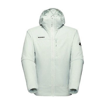 【MAMMUT 長毛象】Rime男化纖保暖連帽外套『鼠尾草銀綠』1013-04110
