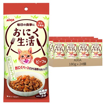 AiXiA 肉生活 主食餐包1號  180g  24個