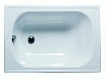 【麗室衛浴】BATHTUB WORLD H-400 嵌入式鋼板浴缸 保溫效果佳 100*70CM
