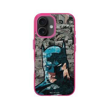 iPhone 16 Clear 粉漾桃 - Batman 蝙蝠俠 - 蝙蝠俠漫畫