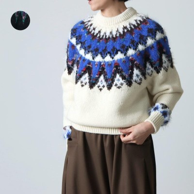 【COOHEM / コーヘン】 KOHEN NORDIC KNIT プルオーバートップス