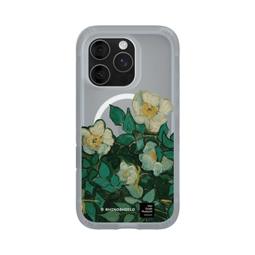 iPhone 16 Pro AirX 流變灰 - Van Gogh Museum - 野玫瑰