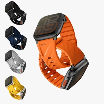 UNIQ Apple Watch 40-49mm Fluo 雙錶扣組合磁吸錶帶