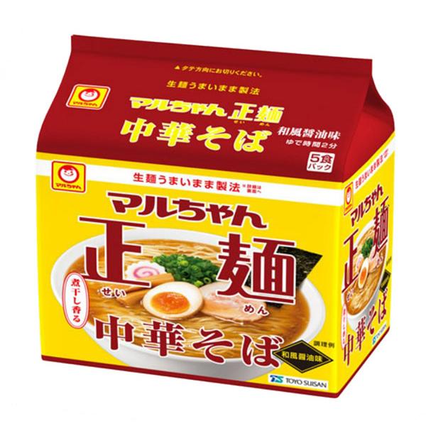 ★まとめ買い★　マルチャン 正麺中華そば和風醤油 5P　×6個