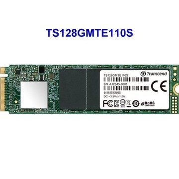 TRANSCEND 創見 PCIe M.2 SSD 110S 128GB SSD 固態硬碟 TS128GMTE110S