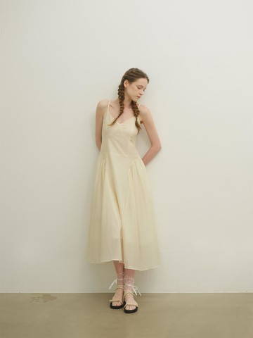 Ballerina Maxi Dress [Cream]