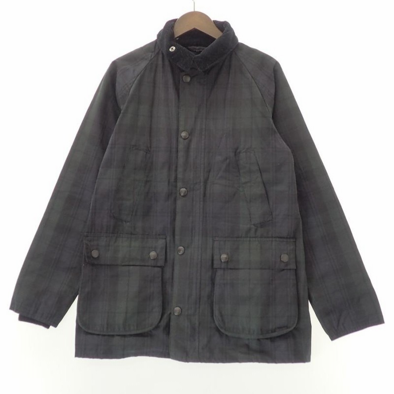 美品/国内正規 Barbour バブアー MWX0499NY71 チェック BEDALE SL