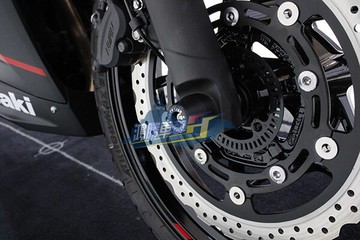 夢幻星TrickStar 川崎 忍者NINJA Z400 改裝前輪防摔球組 含輪軸