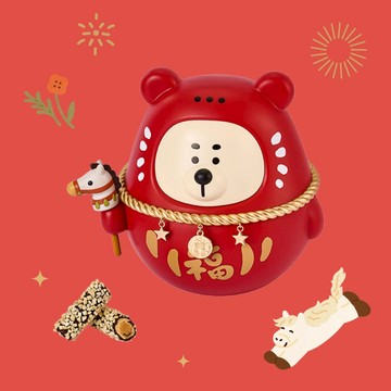 【星巴克】星福花生可可杏仁捲禮盒兌換券