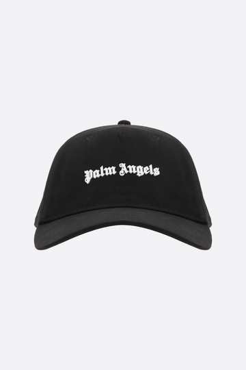 PALM ANGELS logo print drill baseball cap Man