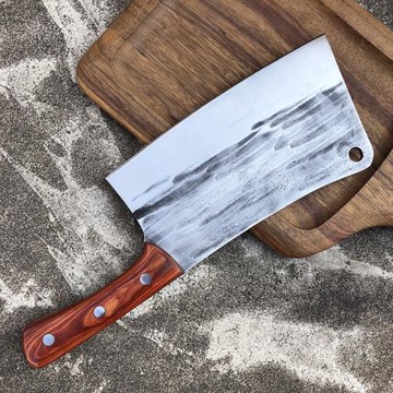 純手工鍛打加厚重型砍骨刀專業剁骨刀斬骨刀商用屠夫賣肉刀高碳鋼