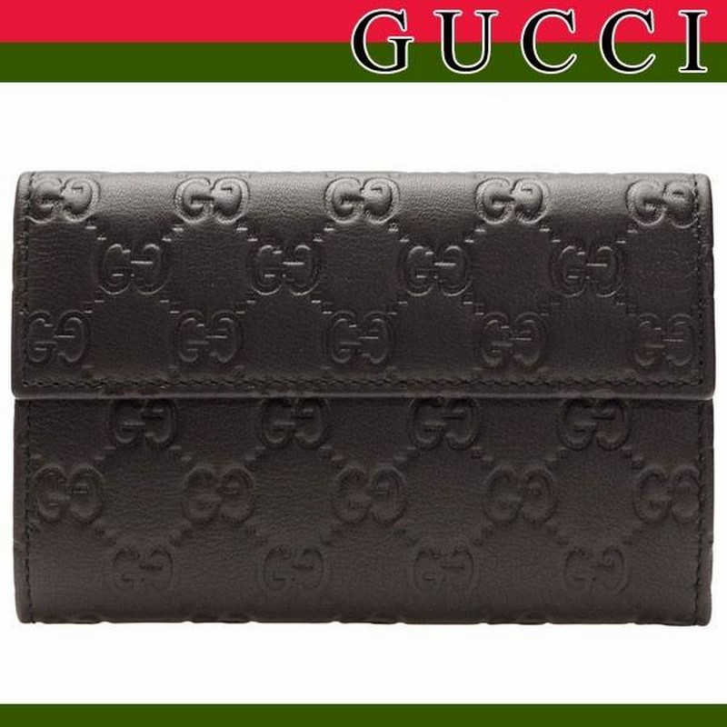 グッチ GUCCI 財布 三つ折り長財布 メンズ GG グッチシマ 346057