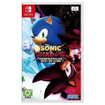 任天堂 Switch 索尼克 × 夏特 世代重啟 台灣公司貨