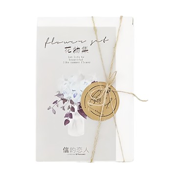 CARD LOVER 信的戀人 明信片  花物集 多色  2組