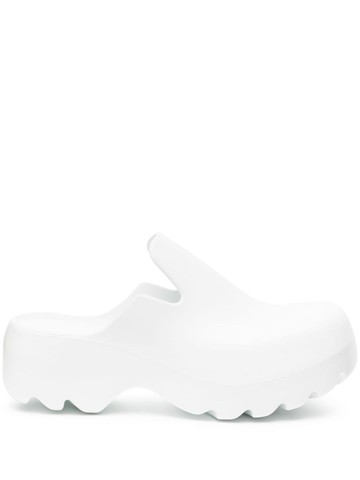 Bottega Veneta - Flash 60mm platform clogs - women - Rubber/Rubber/Rubber - 36 - White