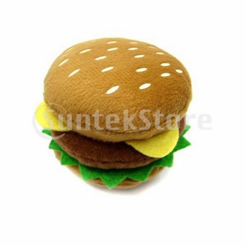 犬のきしむおもちゃハンバーガー犬インタラクティブおもちゃペット犬子犬かむおもちゃ 通販 Lineポイント最大0 5 Get Lineショッピング