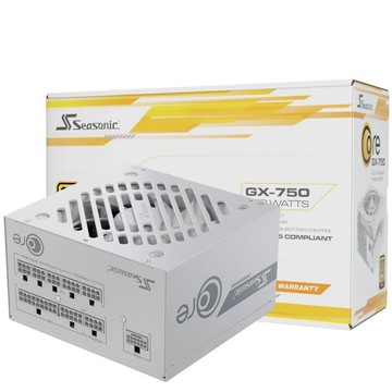 海韻 SeaSonic ATX3 CORE GX-750 金牌 全模組 PCIe 5.1 電源供應器《白》