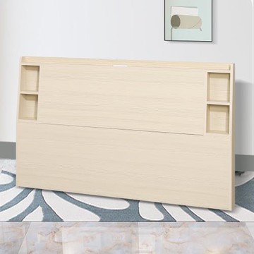 【鴨鴨居家】波頓6尺浮雕日字型床片-3色可選擇