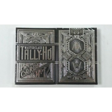 【USPCC撲克】  Master Class Tally Ho Black 撲克-S103049019