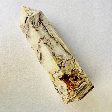 墨西哥瑪瑙柱1 能量石 原石礦標 穩定情緒 靈性覺醒 佛教七寶