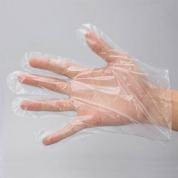 【一次性食品PE加厚透明手套-100只/包-2包/組】美容餐飲廚房食品級塑膠膜-586036
