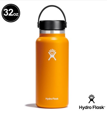 【【蘋果戶外】】Hydro Flask【寬口/946ml】海星橘 32oz 946ml 美國不鏽鋼保溫保冰瓶 保冷保溫瓶 不含雙酚A