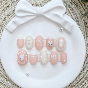 兔兔白日夢-手工穿戴甲/精緻穿戴甲/慕光甲藝