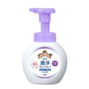 日本獅王LION 趣淨抗菌洗手慕斯(250ml)-花香
