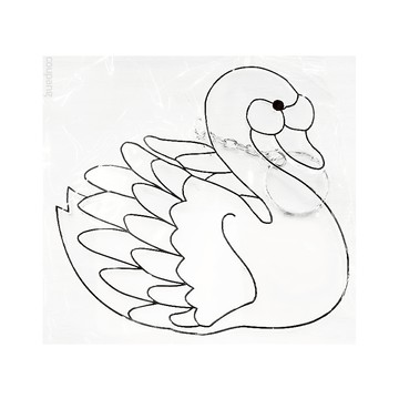 AMOS 阿摩司 壓克力模型版 M5元朗  天鵝  1個