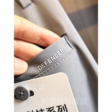 G貨！三防黑科技+超薄彈力！撤柜剪標夏季男士商務直筒涼感休閑褲
