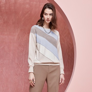 頂級珍稀-cashmere喀什米爾精品羊絨珠鍊上衣_2色【MON'S 流行服飾】