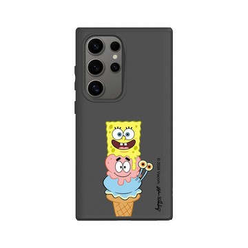 Galaxy S24 Ultra SolidSuit 黑 - 海綿寶寶 SpongeBob - 冰淇淋