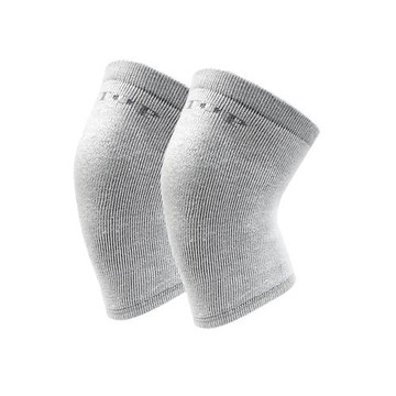 【威品嚴選】UNI-TOP 負離子竹炭多功能護膝1雙 (護肘/小腿/保暖/透氣/時尚米灰#537)