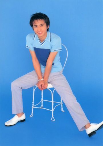 堂本光一(KinKi Kids)/背景青B5墊板(1996年)