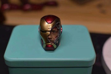 第三方1/6 mk50 戰損頭雕 可發光 頭雕模具訂制代工涂裝