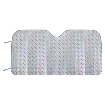 小麥購物 升級款 5層加厚車用前後窗防曬降溫大遮陽擋  130 x 60cm  1個  銀色