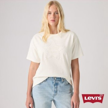 Levi s 復古印花短Tee / 熱壓金屬貼 女生上衣 人氣新品