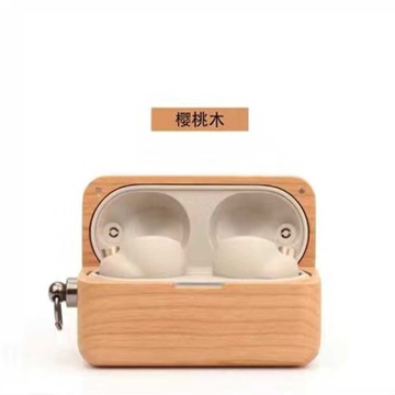 跨境外貿木質耳機殼適用索尼WF-1000XM4藍牙耳機保護套批發【Snowbelle優選】