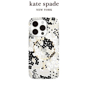 【kate spade】iPhone 15 Pro MagSafe 精品手機殼 神秘叢林