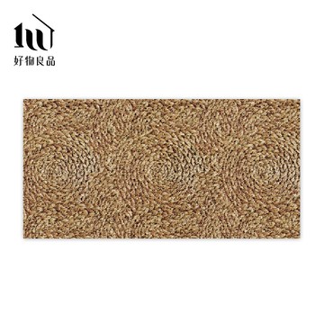 【好物良品】藝術系列《金色稻穗》㊣獨家設計㊣大尺寸可剪裁玄關大門絲圈刮泥墊｜可訂製尺寸請聯繫LINE客服@haowu
