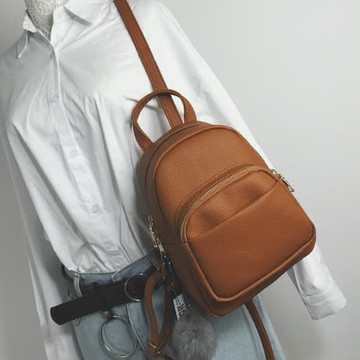 2024新款女包時尚掛件迷你小雙肩包女休閑百搭小背包旅行小包包潮