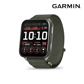 【門市自取限定】GARMIN Venu X1 GPS 智慧腕錶｜010-02980-20 松石綠