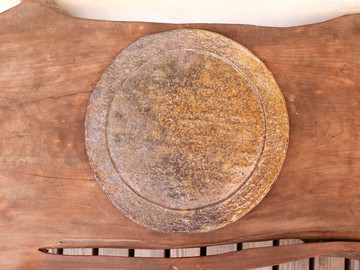 備前燒盤（約26cm）sr4-083