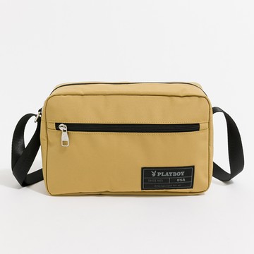 ⚡冬季線上特賣45折起｜PLAYBOY-斜背包 Ethereal系列-卡其色(541-1901-26-7)