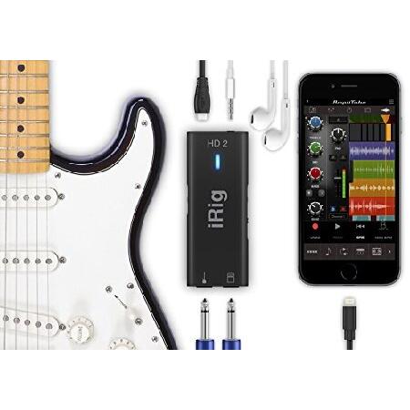 IK Multimedia IRIG HD iphone、iPadとMac用のデジタルギターインターフェース