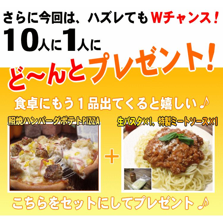 30人に1人が無料！選べるピザ5枚ラッキーセット 送料無料 クール料108円