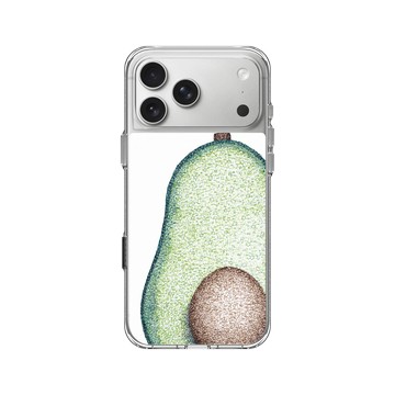 iPhone 17 Pro Max Clear Case（相機按鈕） 透明 - MOLECULARTS - 酪梨