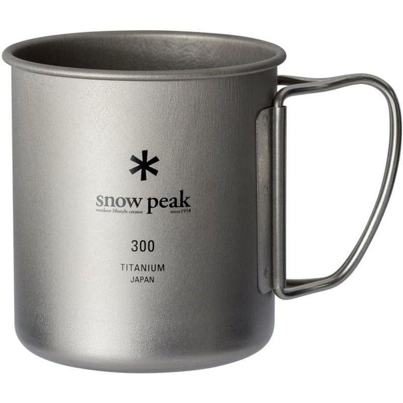 スノーピーク(snow peak) マグ・チタン シングルマグ 容量300ml MG-142